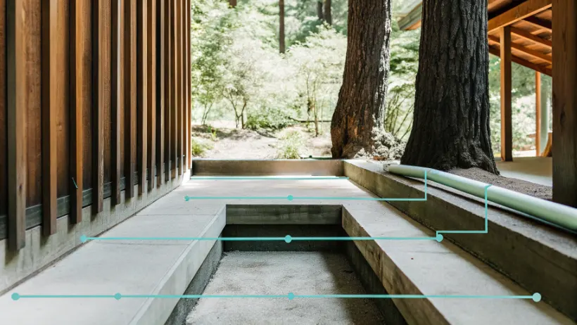 Diagram of automated Earth observation processing pipeline showing data flow from acquisition to intelligence products